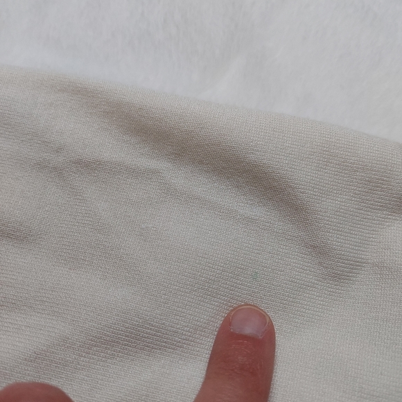 Vermani Silk Blend Long Sleeve Shirt V Neck Pull Over Sweater Stretch Size XL - Picture 6 of 11